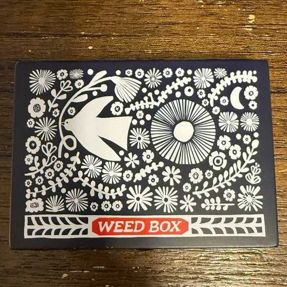 New, Blue Q “W**d Box” Metal Box Tin, Collectible, Limited Edition - Picture 4 of 8